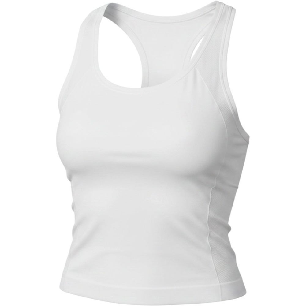 Sweaty Betty Athlete Crop Seamless Tank Top Womens M White NWT SB6545C Workout